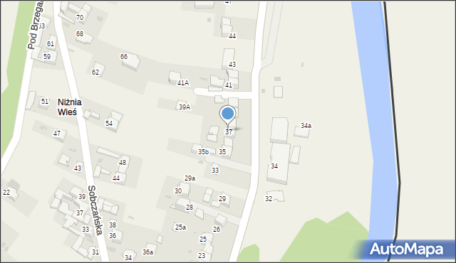 Sromowce Niżne, Trzech Koron, 37, mapa Sromowce Niżne