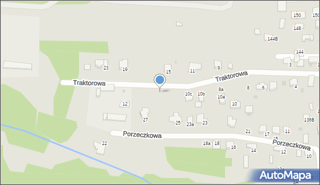 Tarnów, Traktorowa, 10b, mapa Tarnów