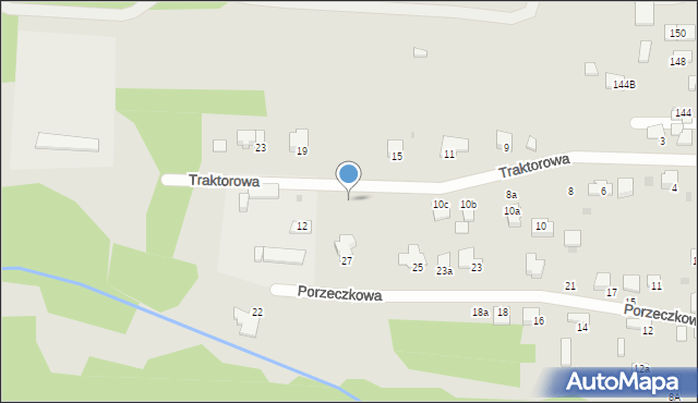 Tarnów, Traktorowa, 10c, mapa Tarnów