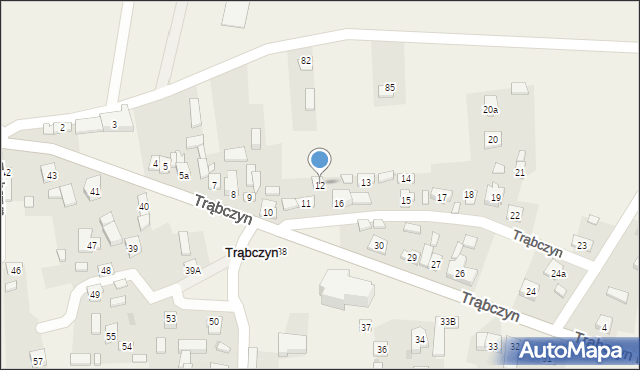 Trąbczyn, Trąbczyn, 12, mapa Trąbczyn