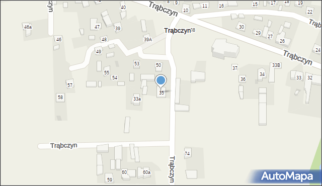 Trąbczyn, Trąbczyn, 35, mapa Trąbczyn