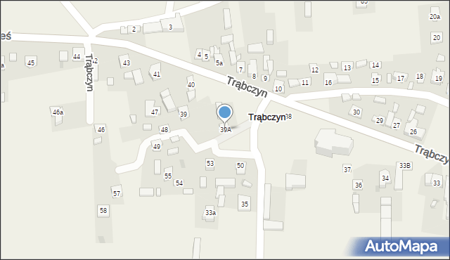 Trąbczyn, Trąbczyn, 39A, mapa Trąbczyn