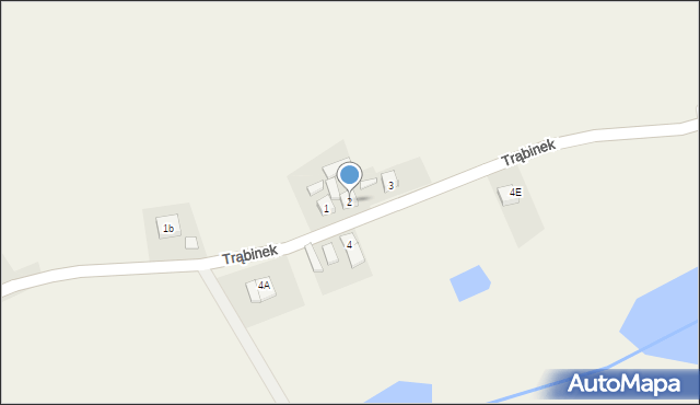 Trąbinek, Trąbinek, 2, mapa Trąbinek