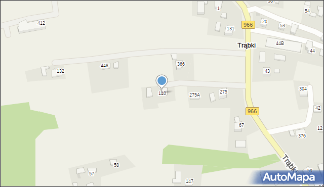 Trąbki, Trąbki, 140, mapa Trąbki