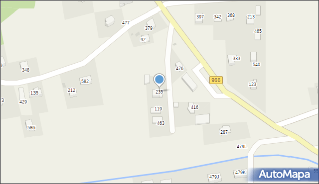 Trąbki, Trąbki, 235, mapa Trąbki