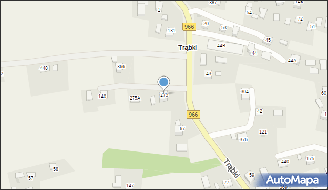 Trąbki, Trąbki, 275, mapa Trąbki