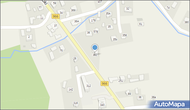 Trąbki, Trąbki, 382, mapa Trąbki