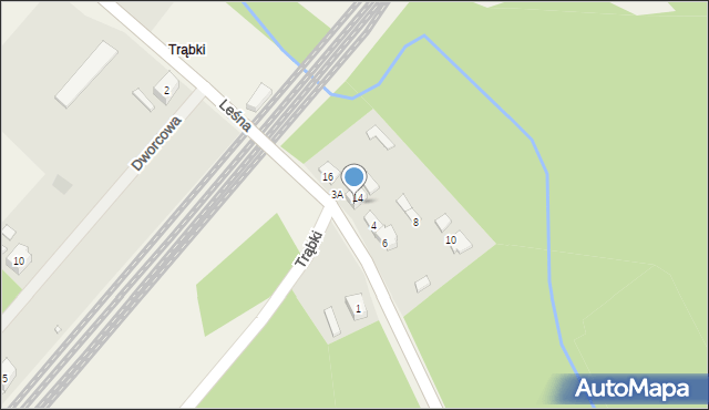 Trąbki, Trąbki, 3B, mapa Trąbki