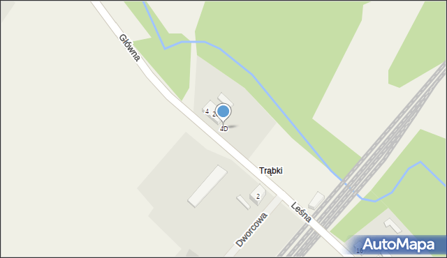 Trąbki, Trąbki, 4D, mapa Trąbki