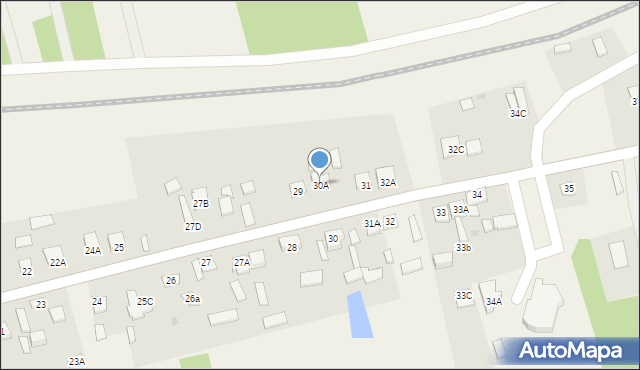 Trablice, Trablice, 30A, mapa Trablice
