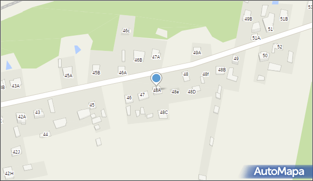 Trablice, Trablice, 48A, mapa Trablice