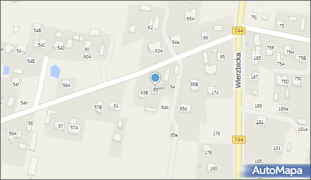 Trablice, Trablice, 63, mapa Trablice
