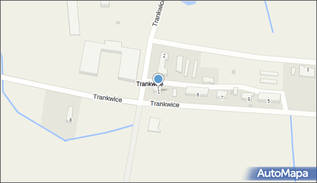 Trankwice, Trankwice, 1, mapa Trankwice