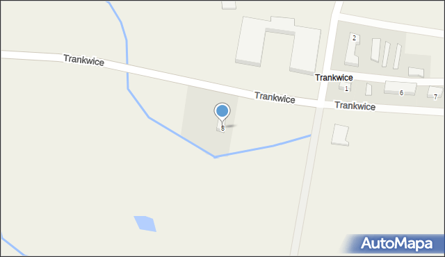 Trankwice, Trankwice, 8, mapa Trankwice