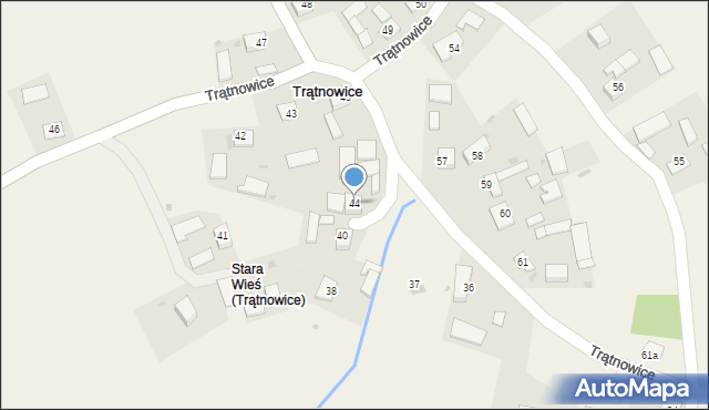 Trątnowice, Trątnowice, 44, mapa Trątnowice