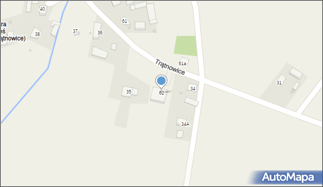 Trątnowice, Trątnowice, 62, mapa Trątnowice