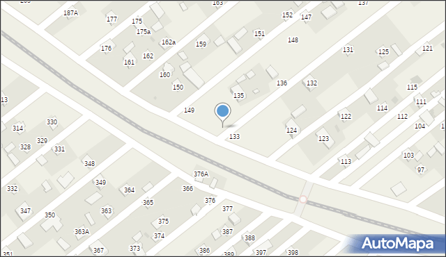 Trawniki, Trawniki, 134, mapa Trawniki