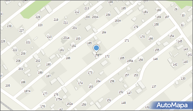 Trawniki, Trawniki, 178, mapa Trawniki