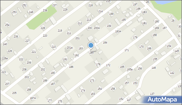 Trawniki, Trawniki, 185, mapa Trawniki