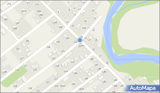 Trawniki, Trawniki, 217, mapa Trawniki