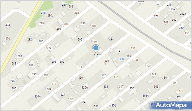 Trawniki, Trawniki, 312, mapa Trawniki