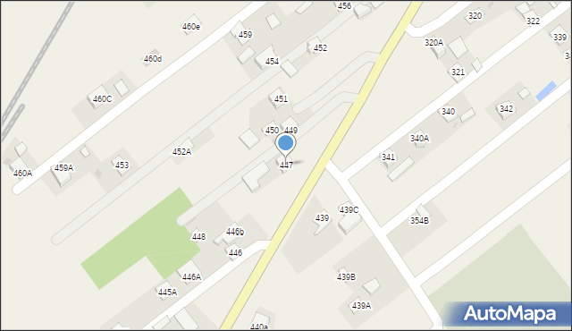 Trawniki, Trawniki, 447, mapa Trawniki