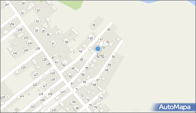 Trawniki, Trawniki, 54, mapa Trawniki