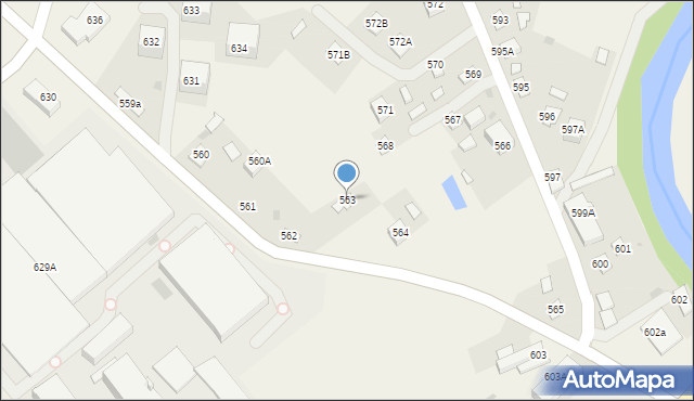 Trawniki, Trawniki, 563, mapa Trawniki