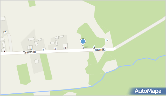 Trawniki, Trawniki, 2, mapa Trawniki