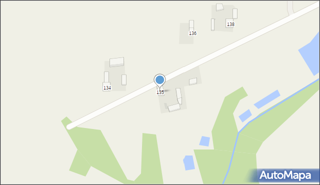 Trębaczew, Trębaczew, 135, mapa Trębaczew