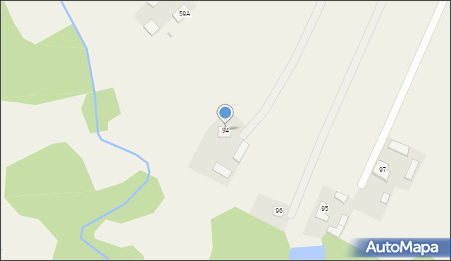 Trębki Nowe, Trębki Nowe, 94, mapa Trębki Nowe