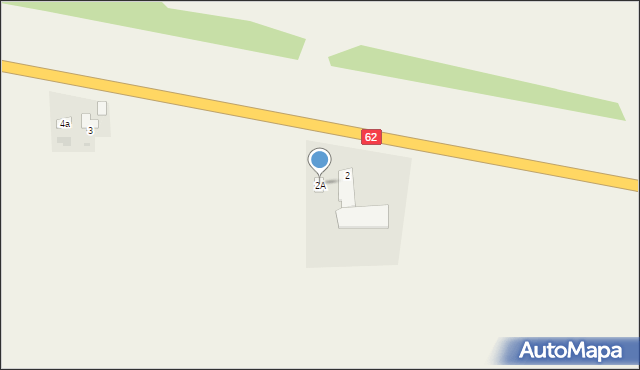 Trębki Stare, Trębki Stare, 2A, mapa Trębki Stare