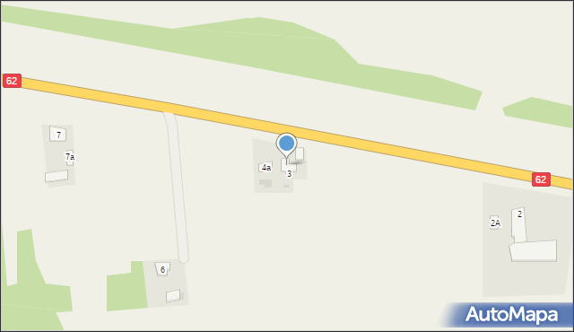 Trębki Stare, Trębki Stare, 4, mapa Trębki Stare