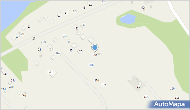 Tręby Stare, Tręby Stare, 39b, mapa Tręby Stare