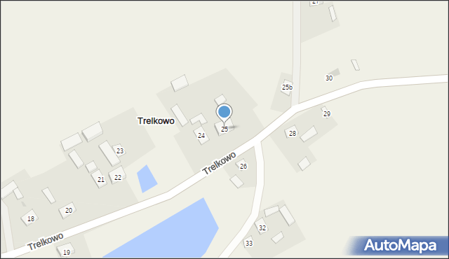 Trelkowo, Trelkowo, 25, mapa Trelkowo