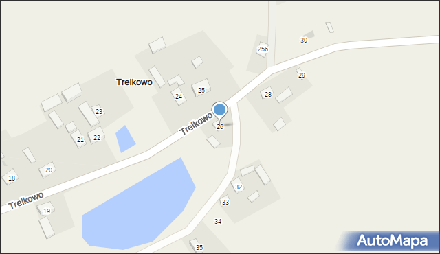 Trelkowo, Trelkowo, 26, mapa Trelkowo
