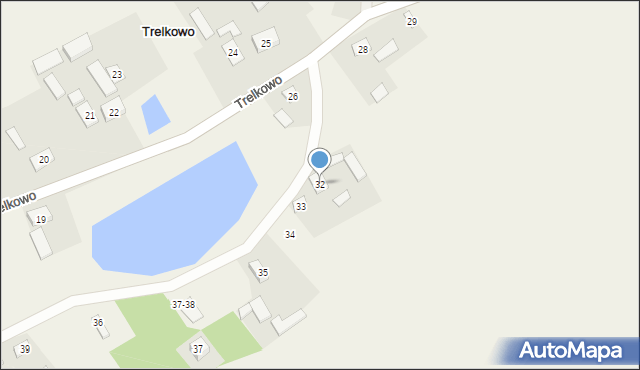 Trelkowo, Trelkowo, 32, mapa Trelkowo
