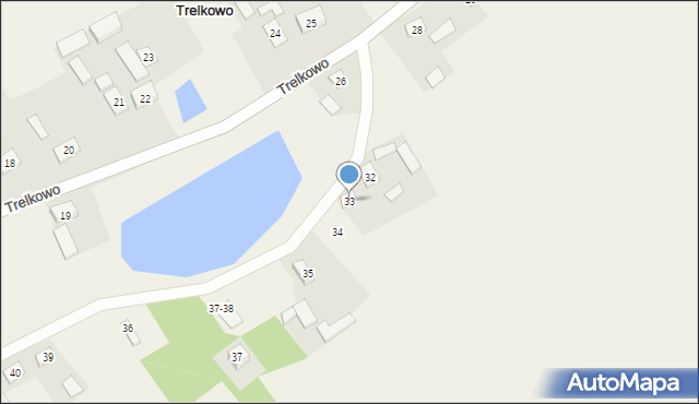 Trelkowo, Trelkowo, 33, mapa Trelkowo