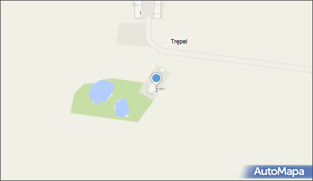 Trępel, Trępel, 2, mapa Trępel