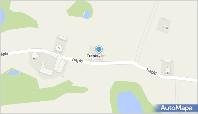 Trepki, Trepki, 6, mapa Trepki