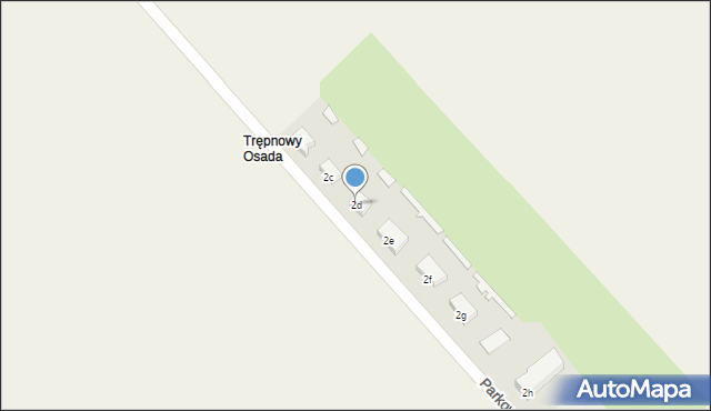 Trępnowy, Trępnowy, 2d, mapa Trępnowy