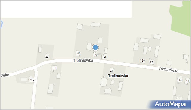 Trofimówka, Trofimówka, 19, mapa Trofimówka