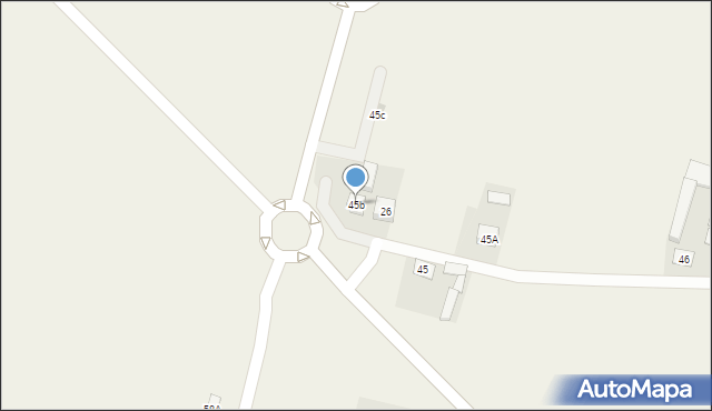 Trojanów, Trojanów, 45b, mapa Trojanów