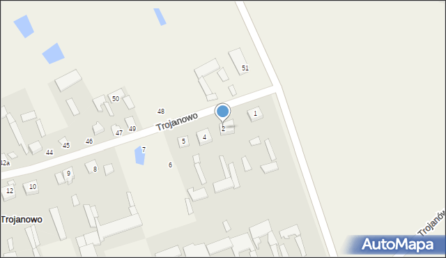 Trojanowo, Trojanowo, 2, mapa Trojanowo