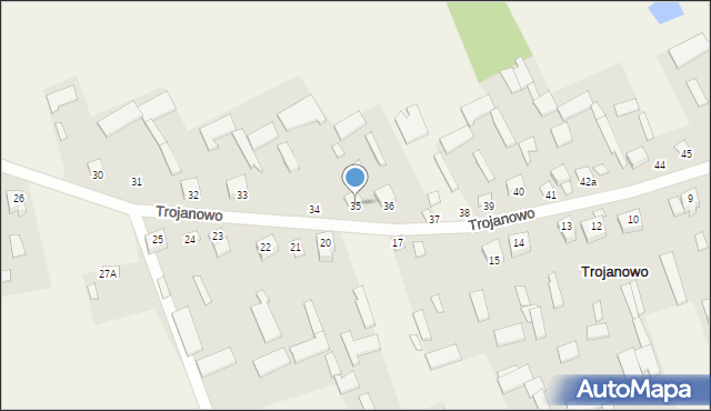 Trojanowo, Trojanowo, 35, mapa Trojanowo