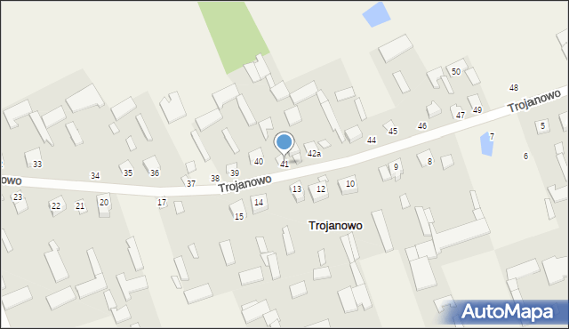 Trojanowo, Trojanowo, 41, mapa Trojanowo