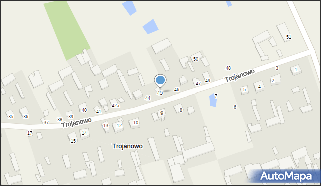 Trojanowo, Trojanowo, 45, mapa Trojanowo