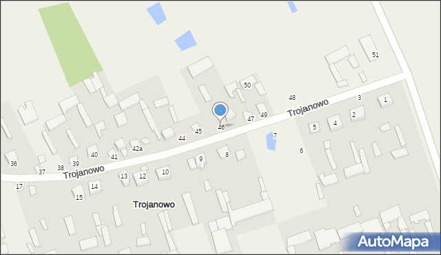 Trojanowo, Trojanowo, 46, mapa Trojanowo