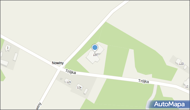 Trójka, Trójka, 12C, mapa Trójka