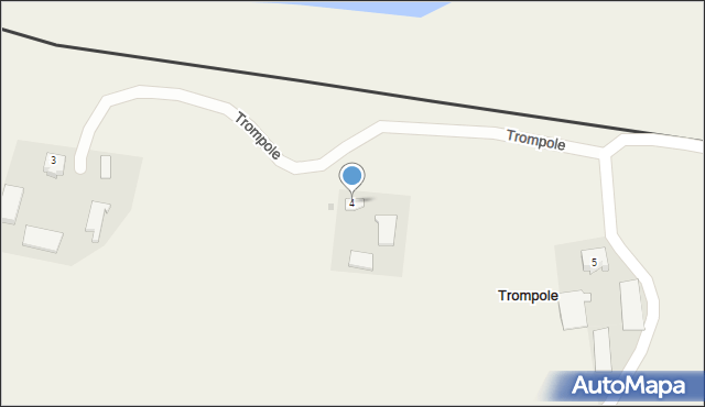 Trompole, Trompole, 4, mapa Trompole